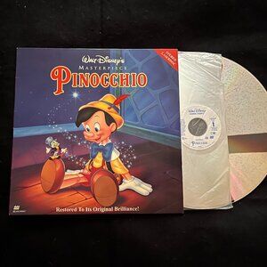 Laser Disc - Walt Disney’s Masterpiece ‘Pinocchio’